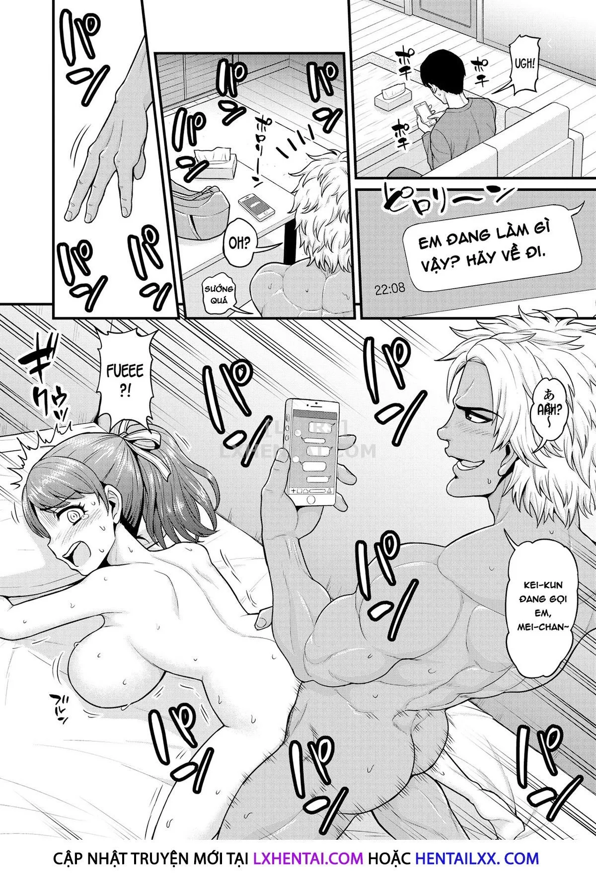 HentaiVN.net - Ảnh 43 - Mimamori Moto Bitch - Oneshot - Có che
