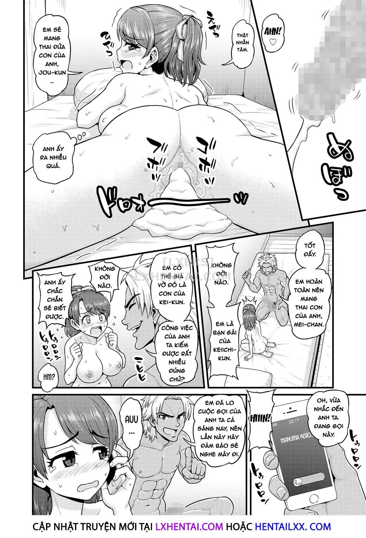 HentaiVN.net - Ảnh 45 - Mimamori Moto Bitch - Oneshot - Có che