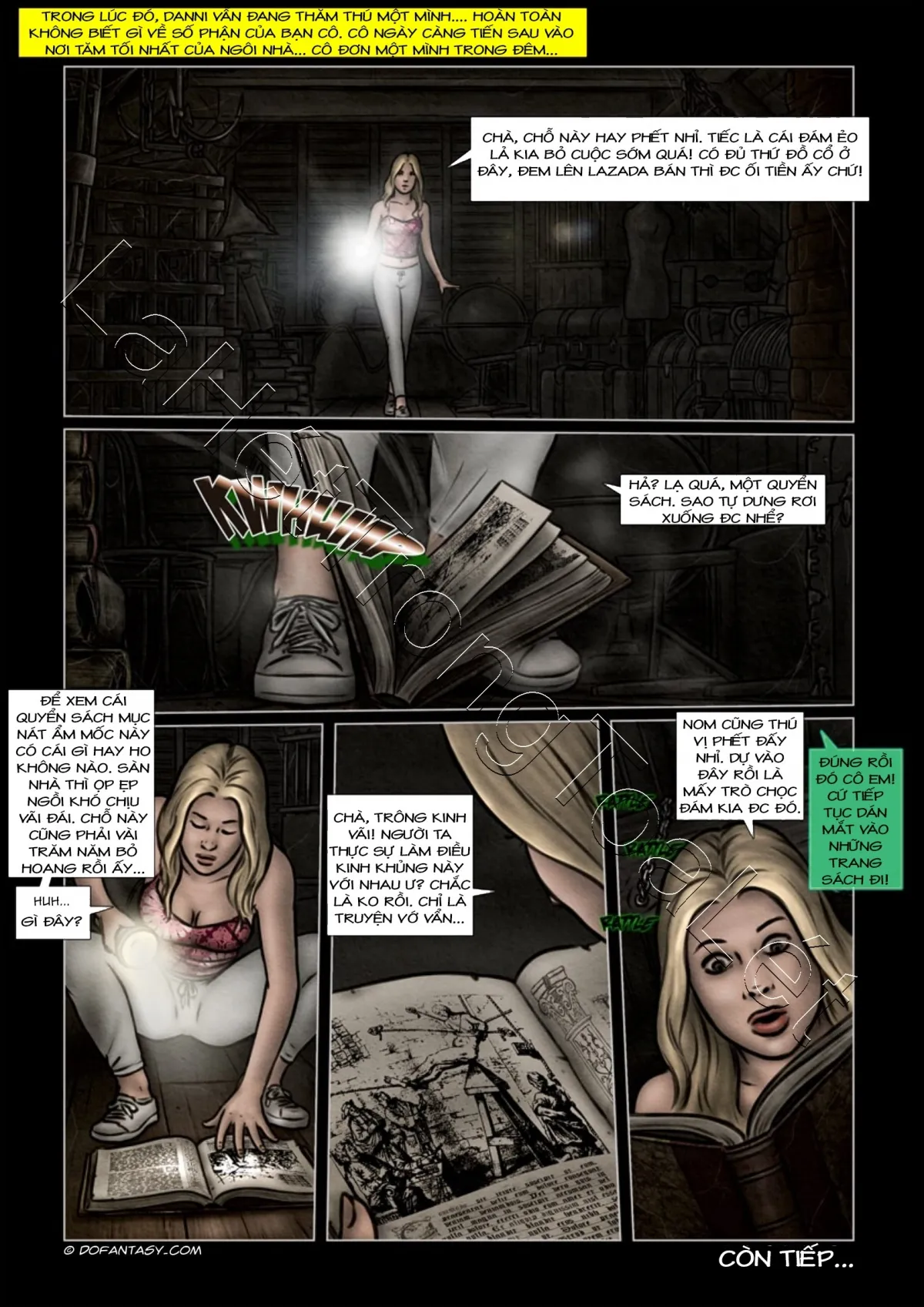 HentaiVN.net - Ảnh 24 - Thám hiểm nhà ma- Phần 1 [Ghost House] - Oneshot