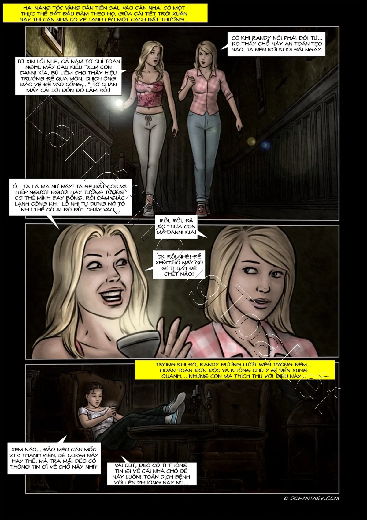 HentaiVN.net - Ảnh 5 - Thám hiểm nhà ma- Phần 1 [Ghost House] - Oneshot