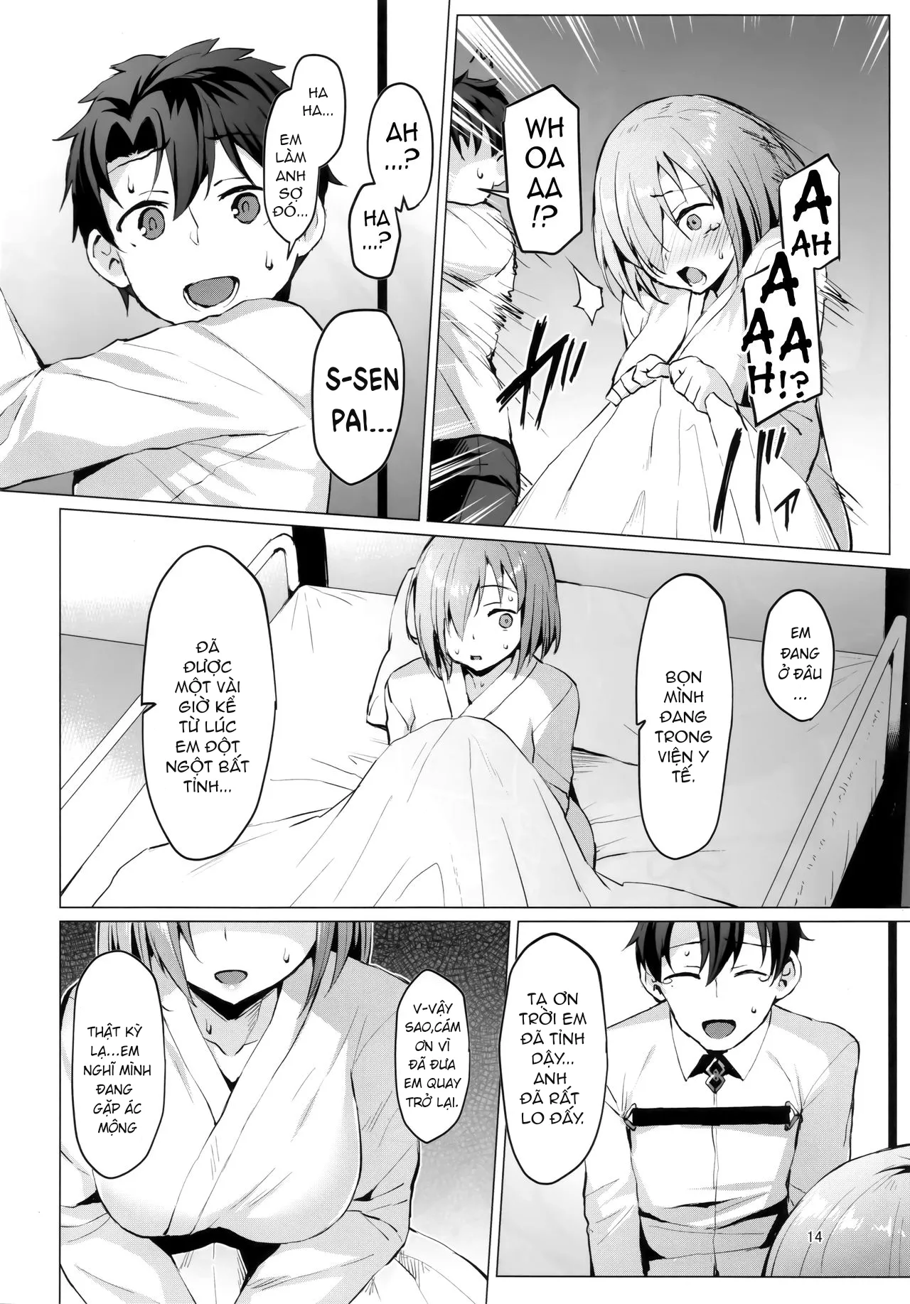 HentaiVN.net - Ảnh 14 - Ashu Jikan Shinden Chaldea - Oneshot