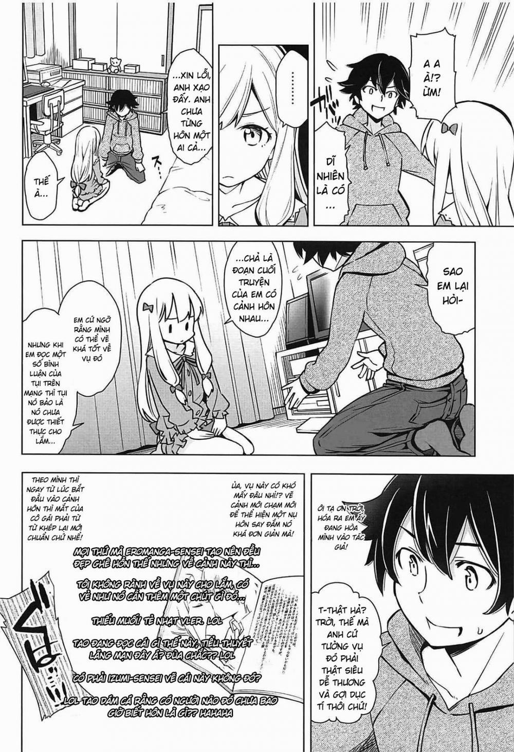 HentaiVN.net - Ảnh 3 - Usotsuki Hentai Nii-san nante Daikirai!! (Eromanga Sensei) [うそつきへんたい兄さんなんて大キライ!!] - Oneshot