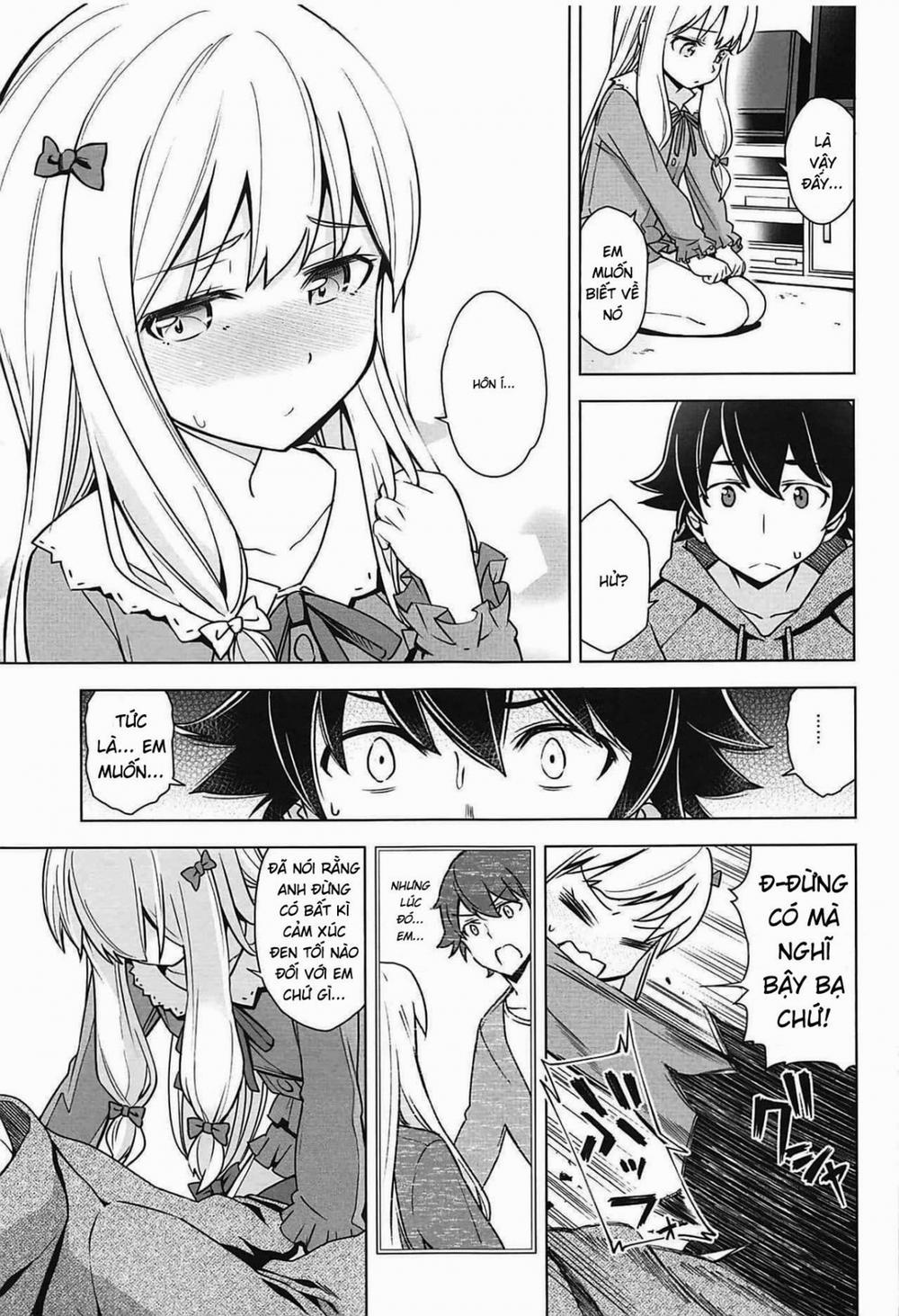 HentaiVN.net - Ảnh 4 - Usotsuki Hentai Nii-san nante Daikirai!! (Eromanga Sensei) [うそつきへんたい兄さんなんて大キライ!!] - Oneshot