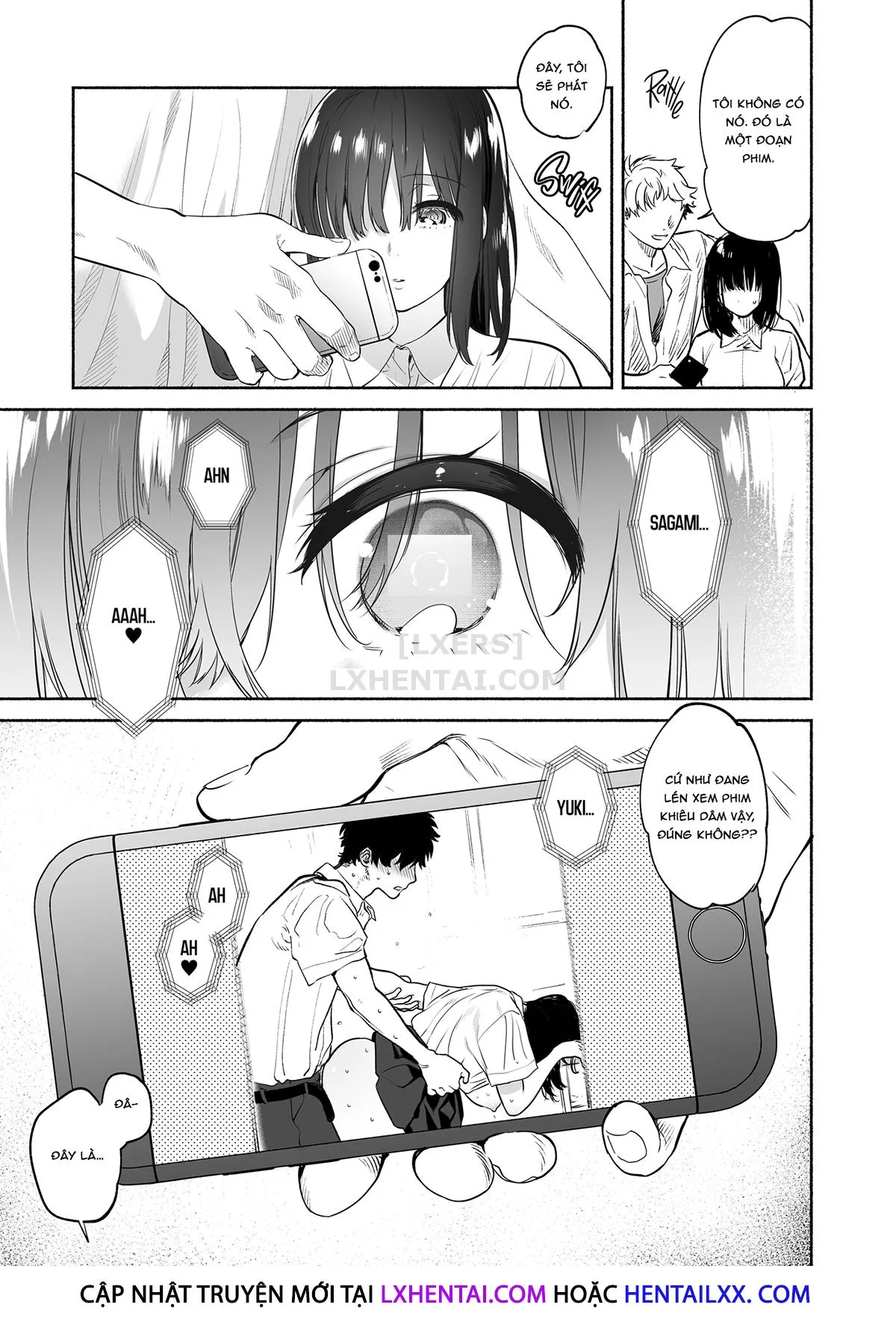HentaiVN.net - Ảnh 10 - Indiscretion [Ayamachi -Yowami o Nigirare, Rouraku Sareru Shoujo-] - Oneshot