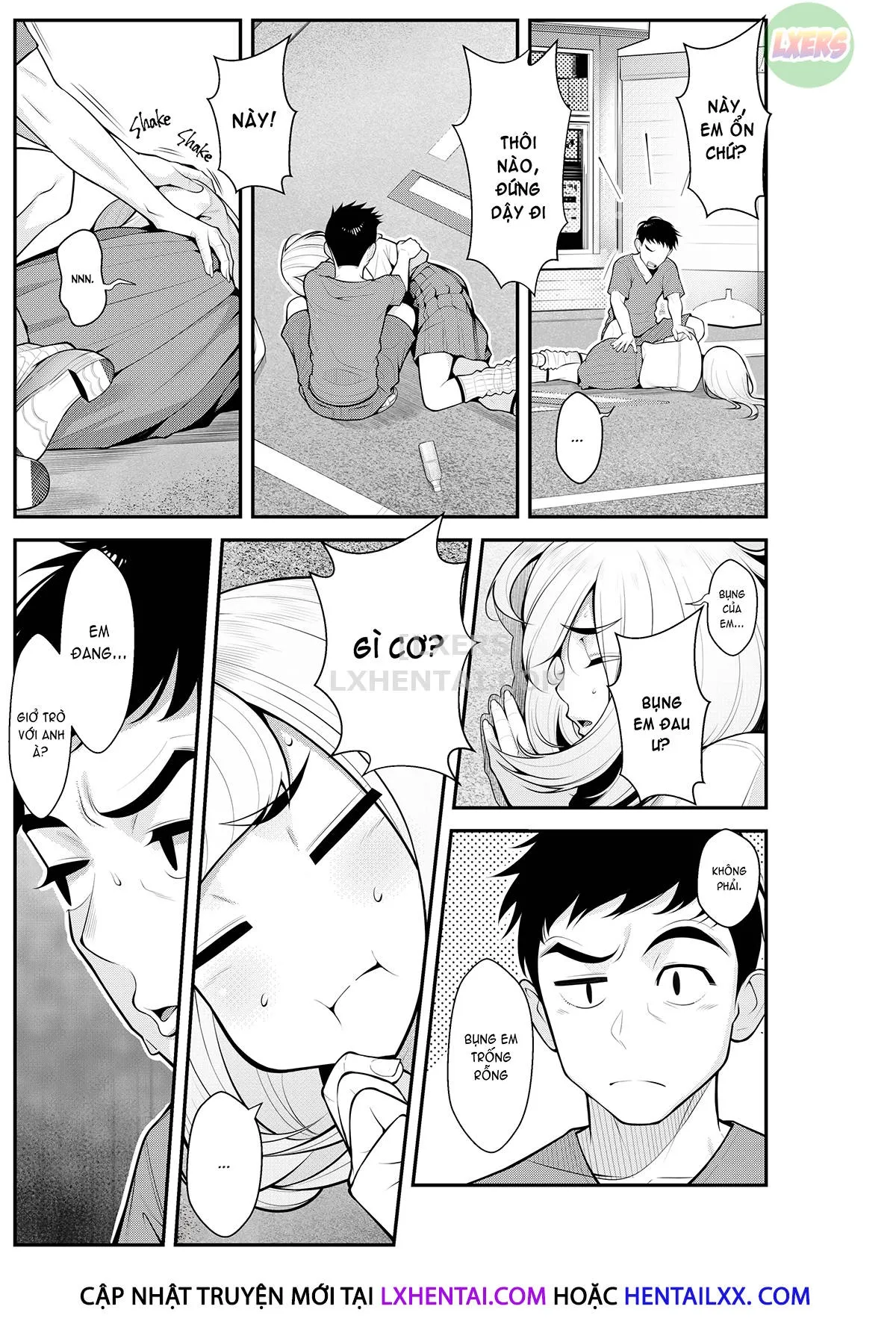 HentaiVN.net - Ảnh 10 - Stray Gyaru Harem - Chap 1