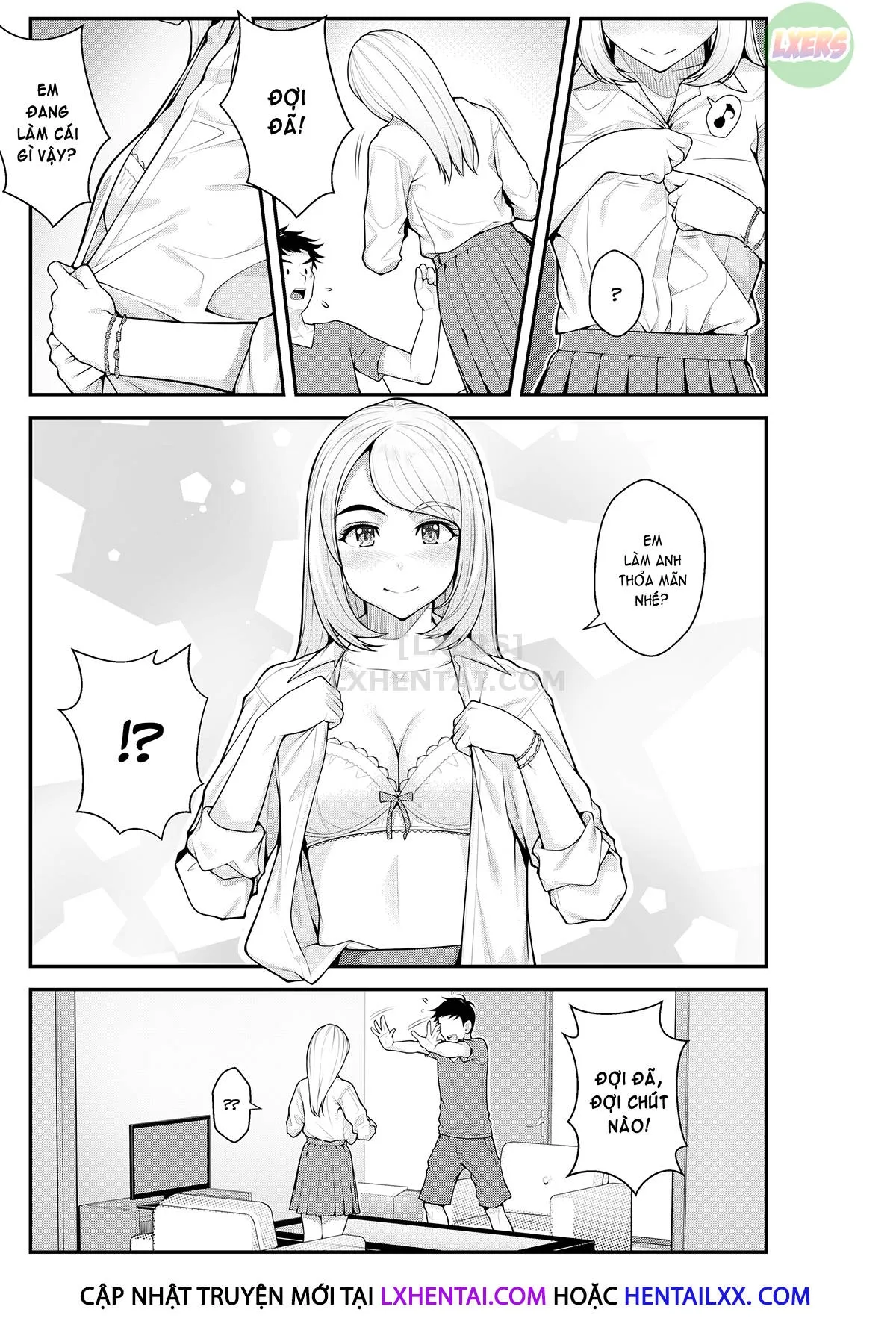 HentaiVN.net - Ảnh 14 - Stray Gyaru Harem - Chap 1