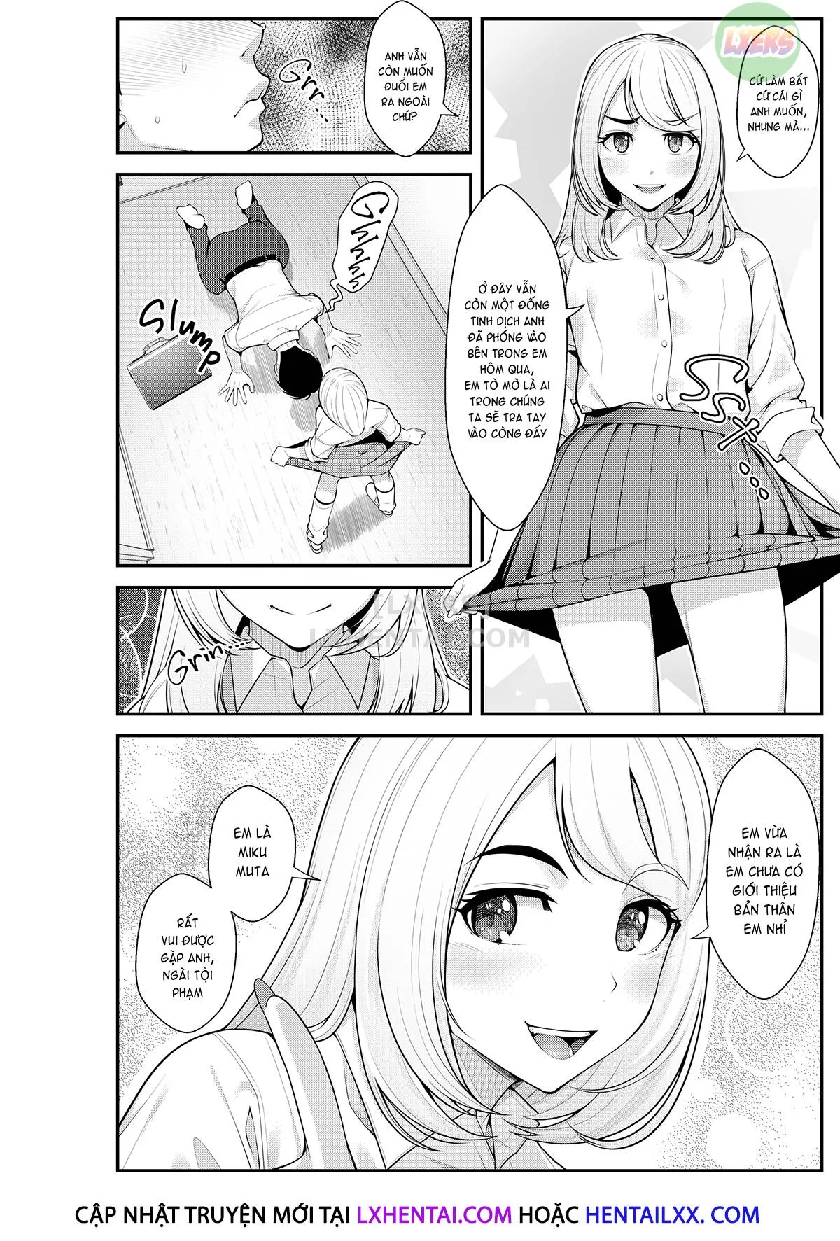 HentaiVN.net - Ảnh 38 - Stray Gyaru Harem - Chap 1