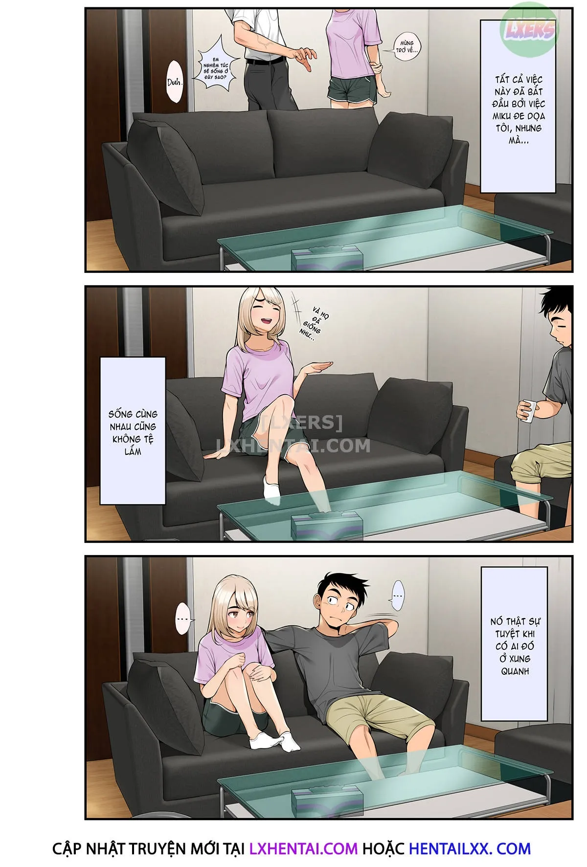 HentaiVN.net - Ảnh 40 - Stray Gyaru Harem - Chap 1