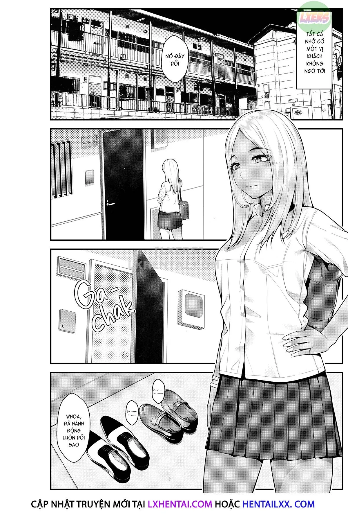 HentaiVN.net - Ảnh 50 - Stray Gyaru Harem - Chap 1