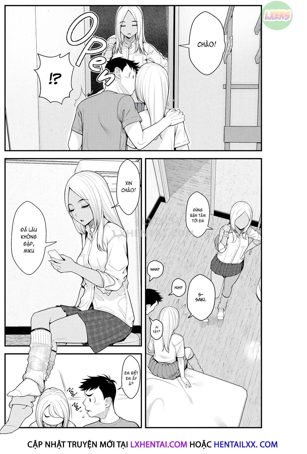 HentaiVN.net - Ảnh 51 - Stray Gyaru Harem - Chap 1