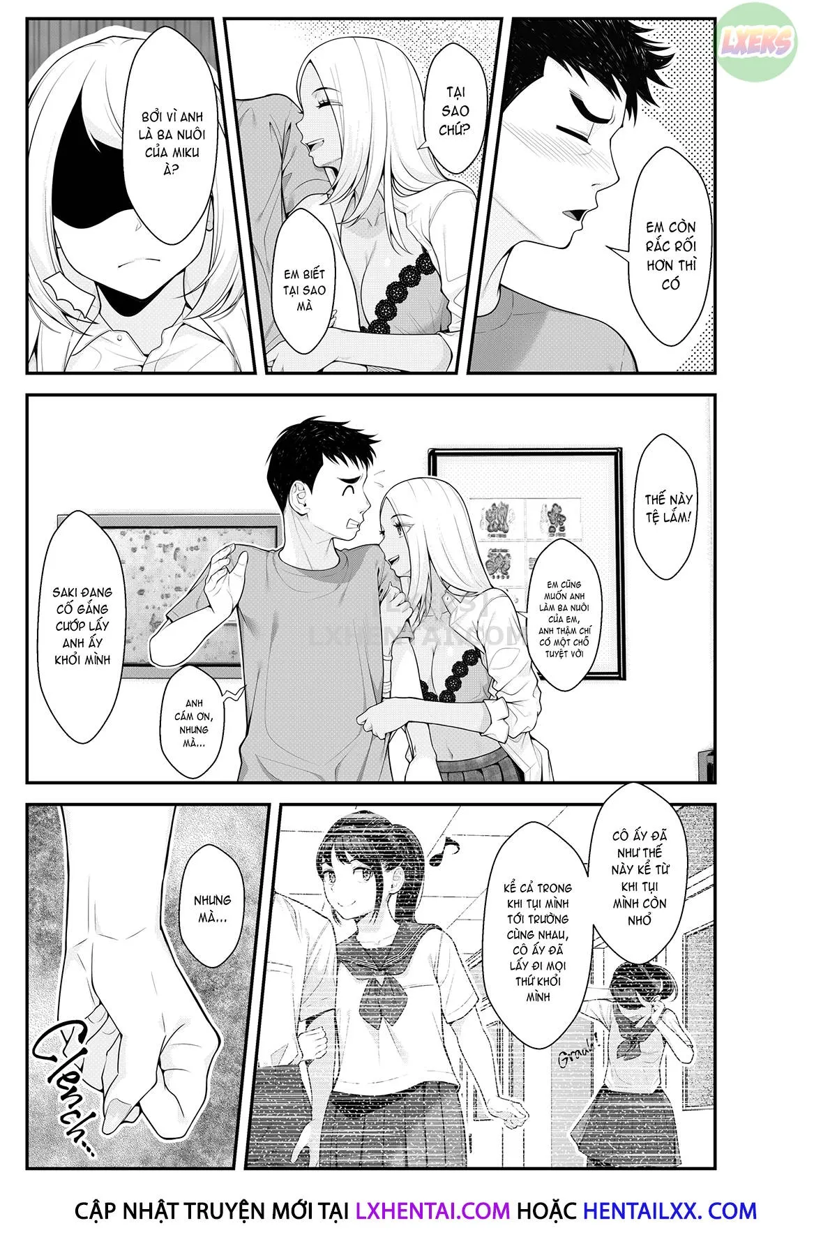 HentaiVN.net - Ảnh 55 - Stray Gyaru Harem - Chap 1