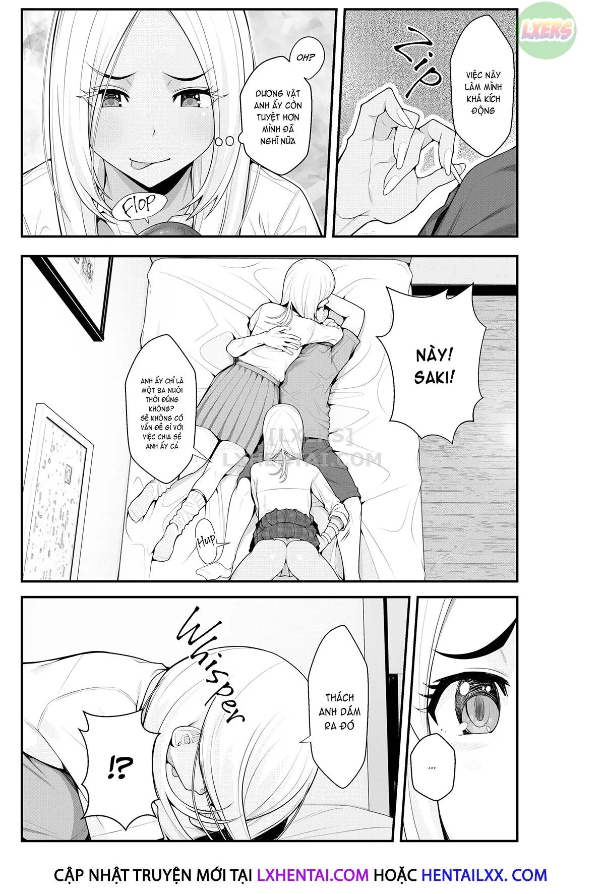 HentaiVN.net - Ảnh 57 - Stray Gyaru Harem - Chap 1