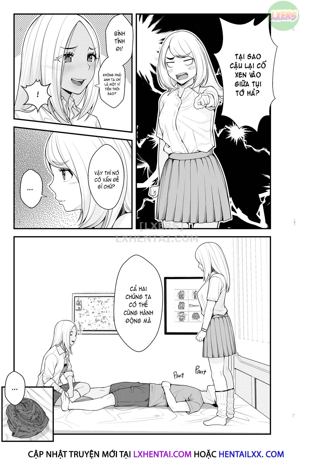 HentaiVN.net - Ảnh 61 - Stray Gyaru Harem - Chap 1