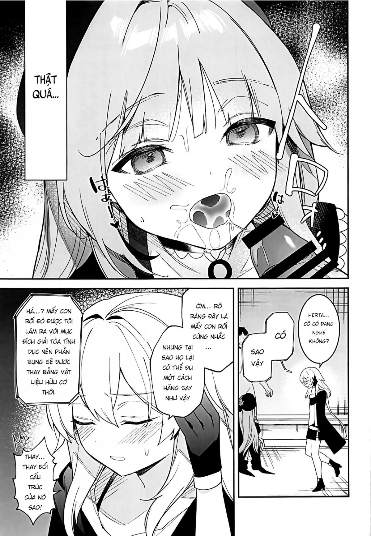 HentaiVN.net - Ảnh 13 - Giải Quyết Vấn Đề Tình Dục Cùng Quý Cô Herta - Oneshot