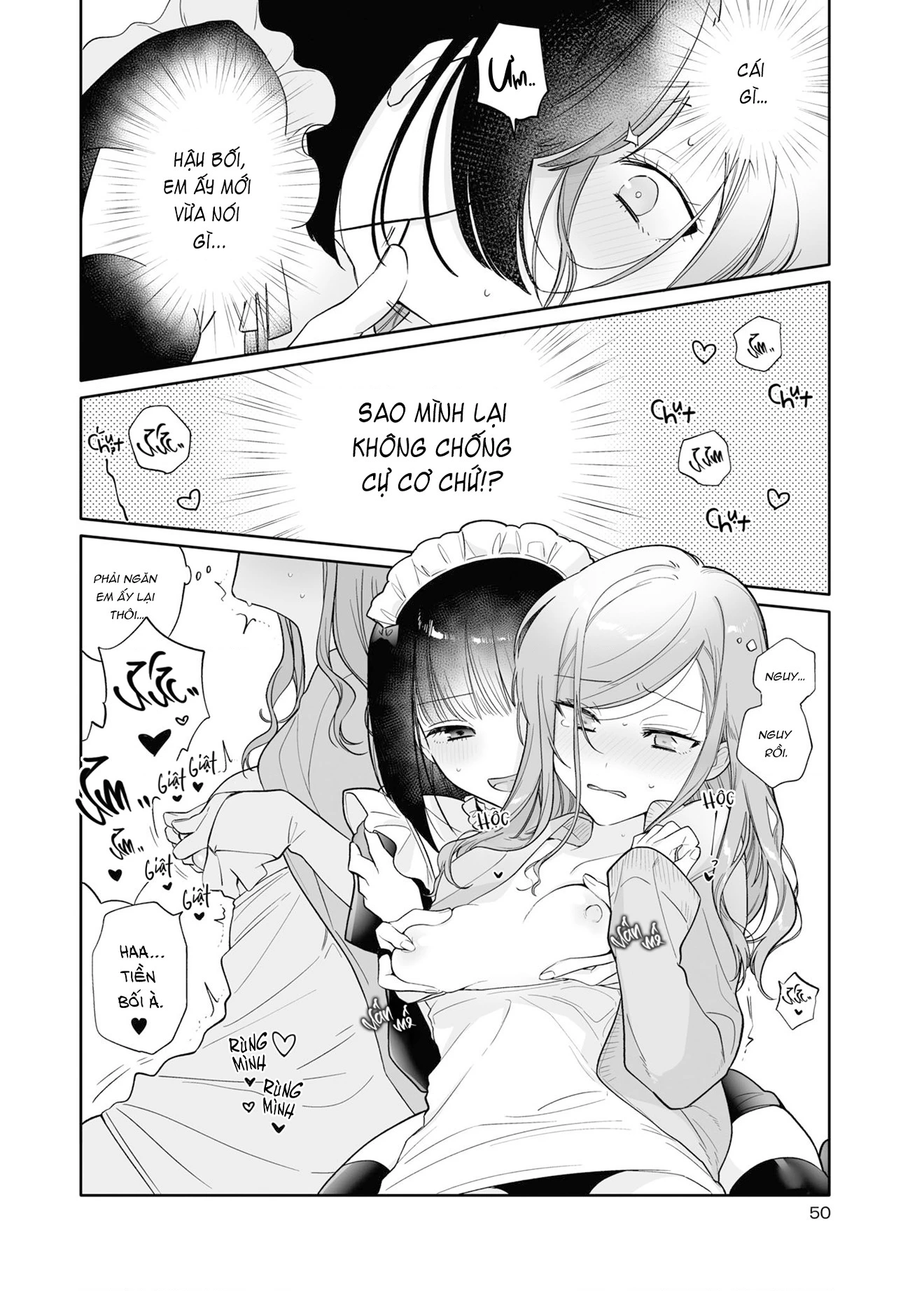 HentaiVN.net - Ảnh 10 - Tiền bối à, em sẽ phục vụ chị nhé - Oneshot