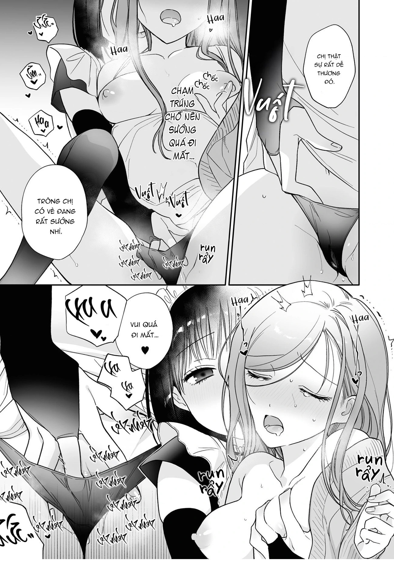 HentaiVN.net - Ảnh 11 - Tiền bối à, em sẽ phục vụ chị nhé - Oneshot
