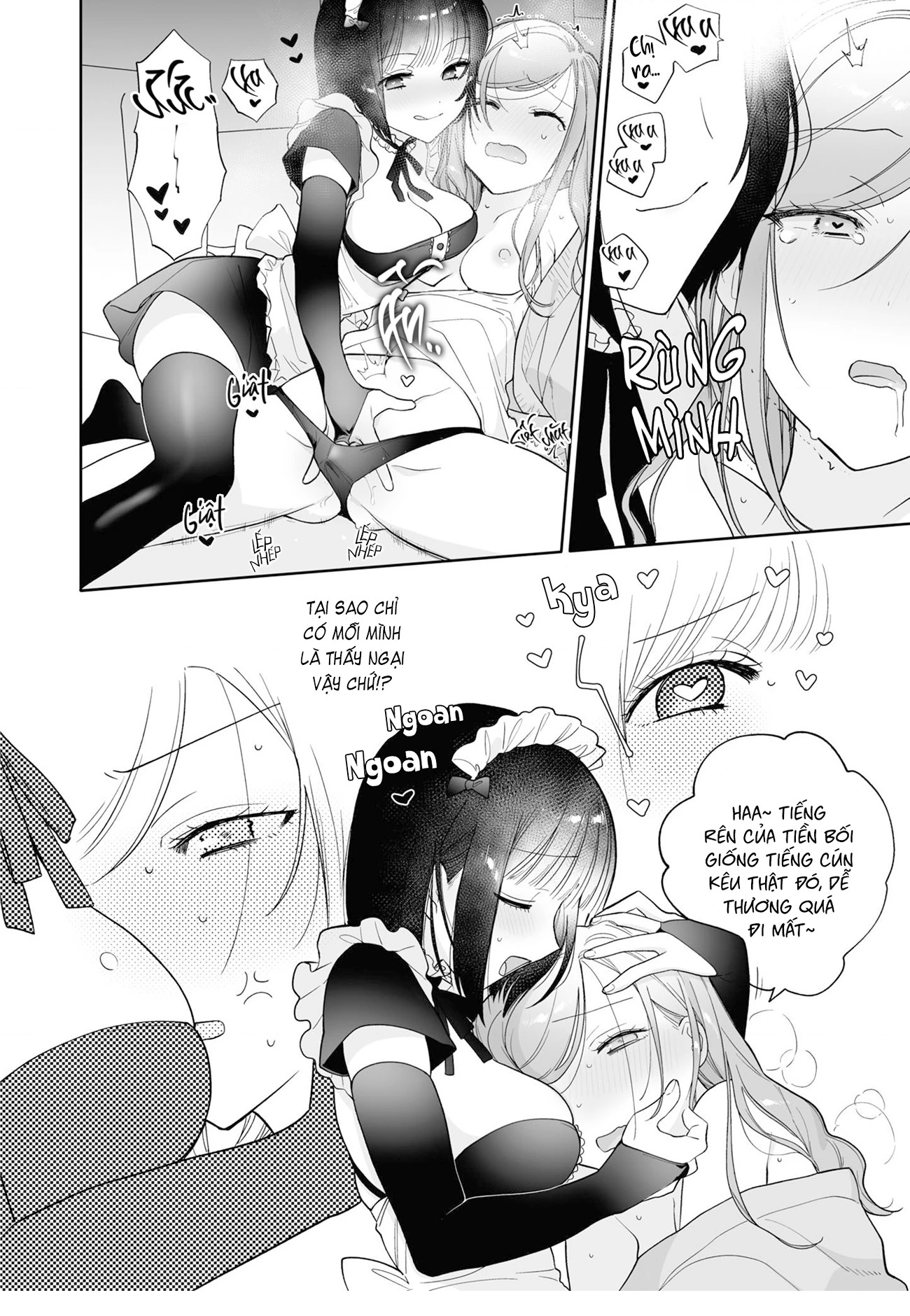 HentaiVN.net - Ảnh 12 - Tiền bối à, em sẽ phục vụ chị nhé - Oneshot