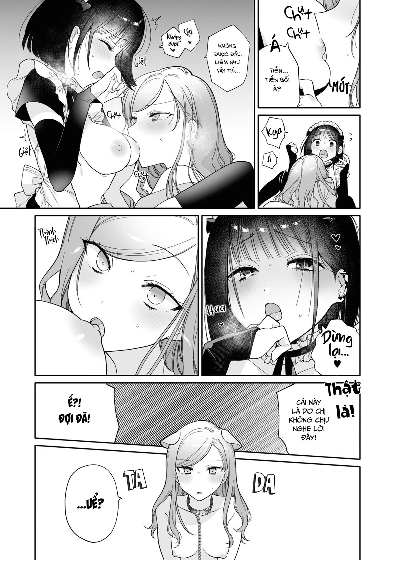 HentaiVN.net - Ảnh 13 - Tiền bối à, em sẽ phục vụ chị nhé - Oneshot