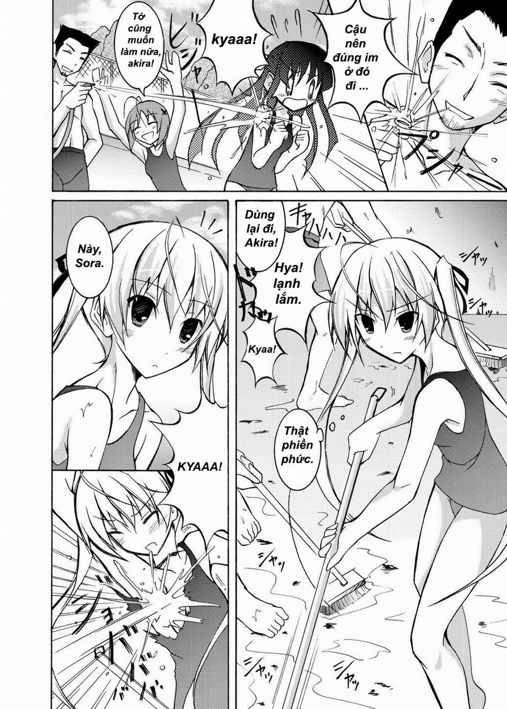 HentaiVN.net - Ảnh 3 - Sora to Tokeru Mizugi to Pool Souji (Yosuga no Sora) - Oneshot