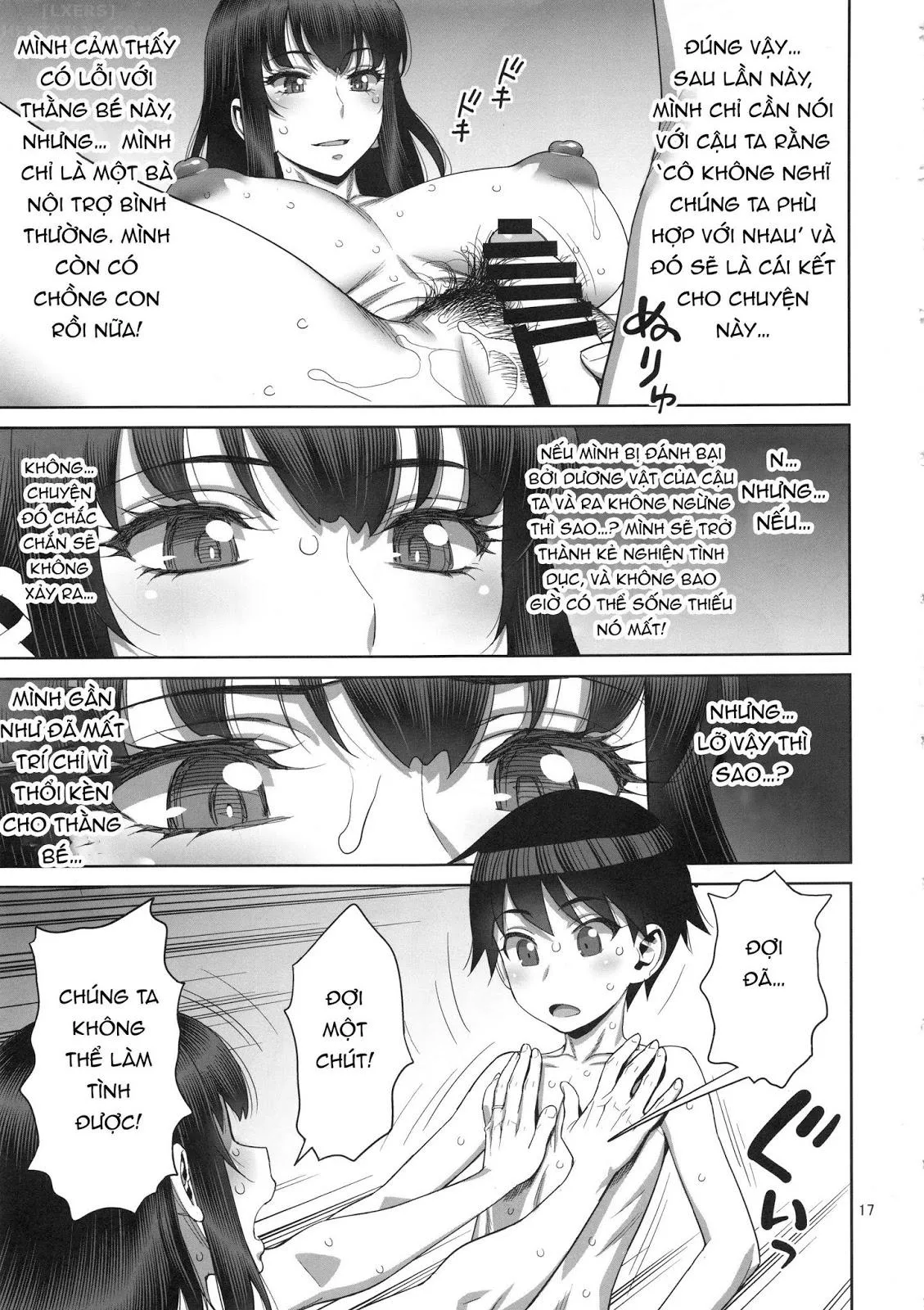 HentaiVN.net - Ảnh 17 - Musuko no Doukyuusei wa Watashi no SeFri - Oneshot