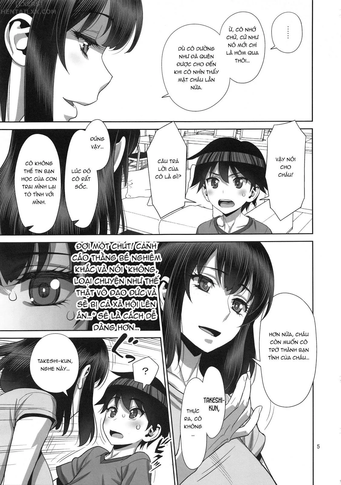 HentaiVN.net - Ảnh 5 - Musuko no Doukyuusei wa Watashi no SeFri - Oneshot