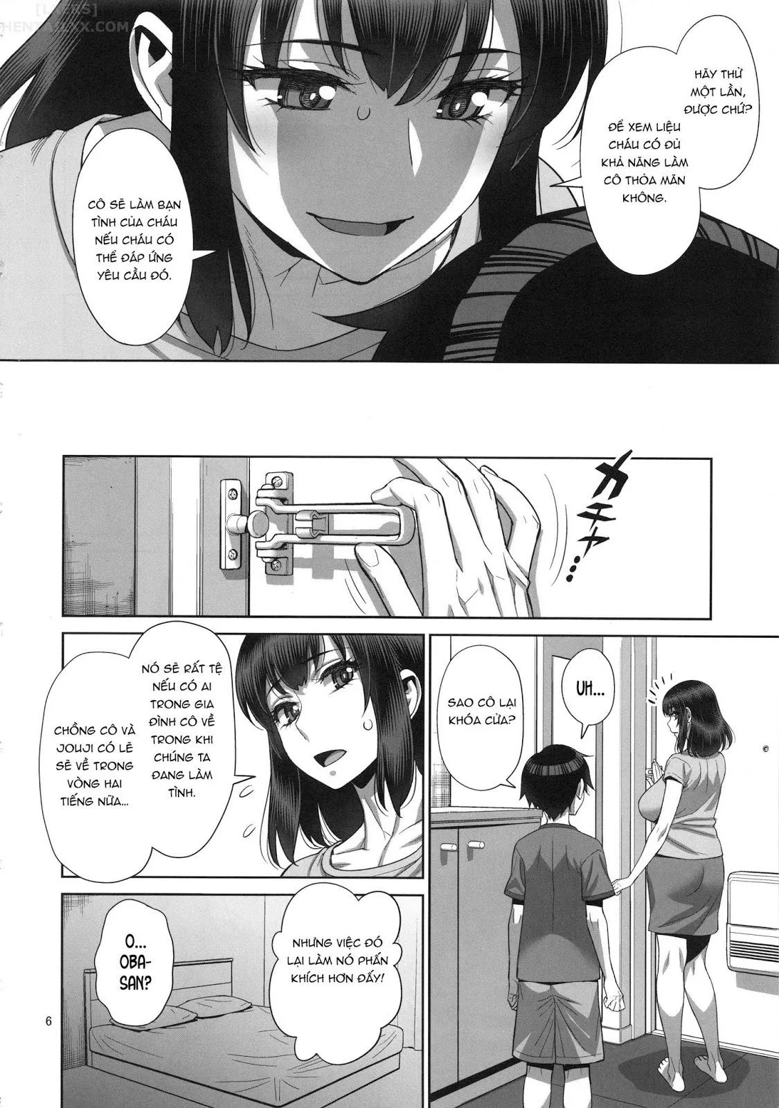 HentaiVN.net - Ảnh 6 - Musuko no Doukyuusei wa Watashi no SeFri - Oneshot