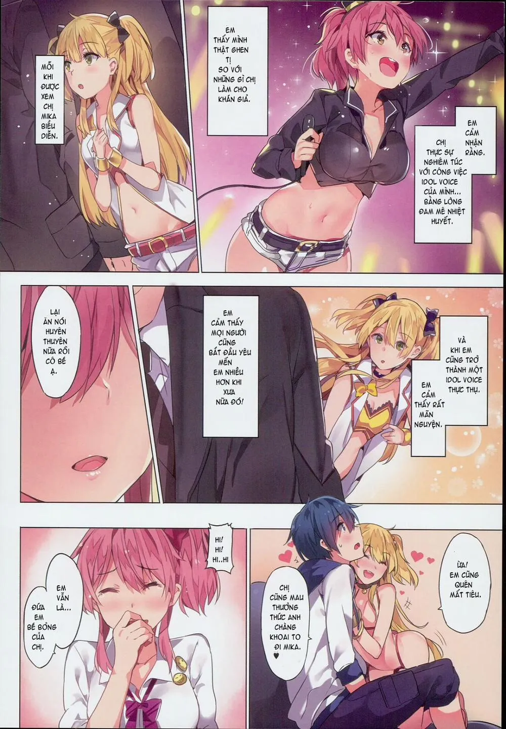 HentaiVN.net - Ảnh 19 - Jougasaki Shimai No Itazura Na Yume (The Idolmaster) - Oneshot