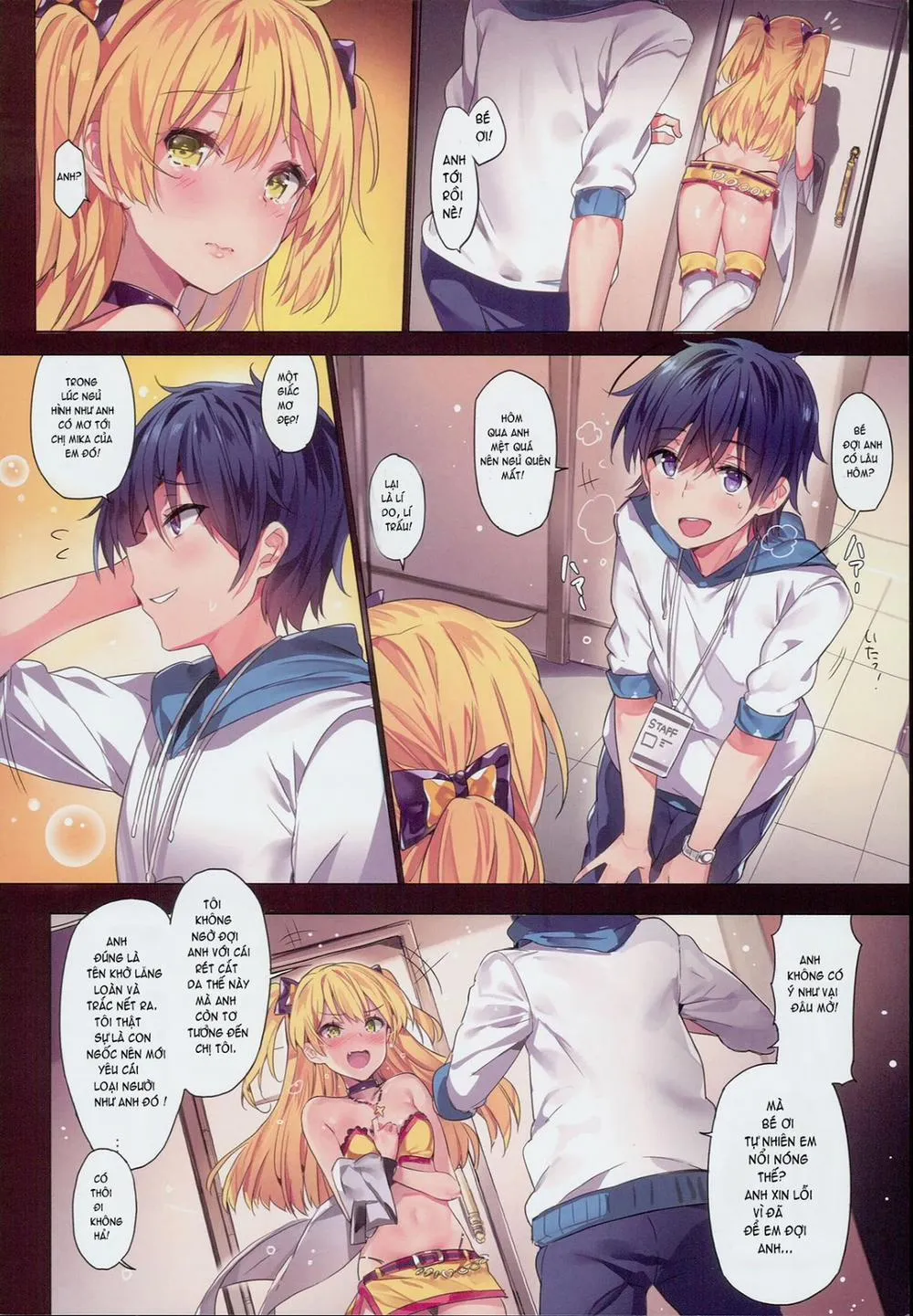 HentaiVN.net - Ảnh 5 - Jougasaki Shimai No Itazura Na Yume (The Idolmaster) - Oneshot