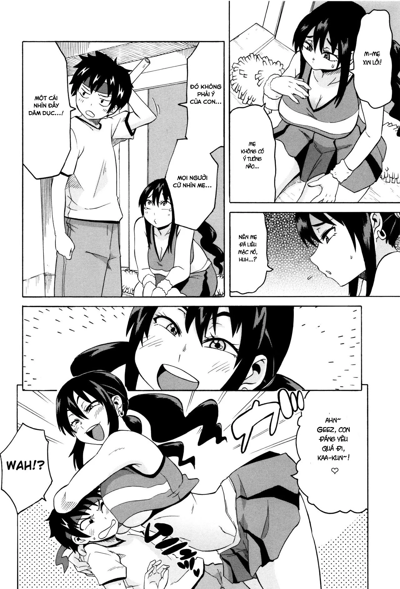 HentaiVN.net - Ảnh 4 - BitCheer Mama [Shota Fuckers] - Oneshot