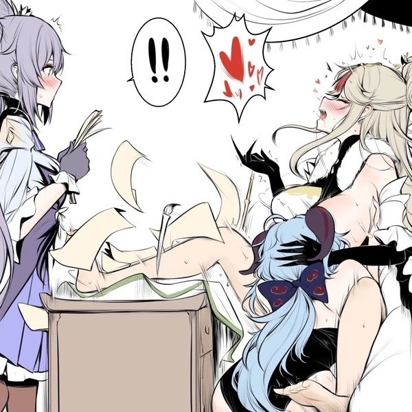 HentaiVN.net - Ảnh 4 - Ningguang x Keqing x Ganyu Swift - Oneshot