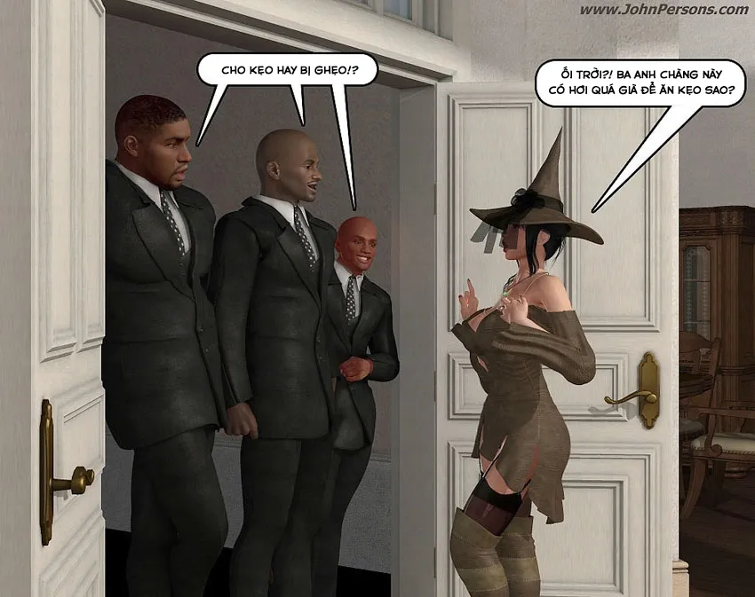HentaiVN.net - Ảnh 7 - Giấc Mơ Đêm Halloween! [Halloween Fantasy] - Chap 1