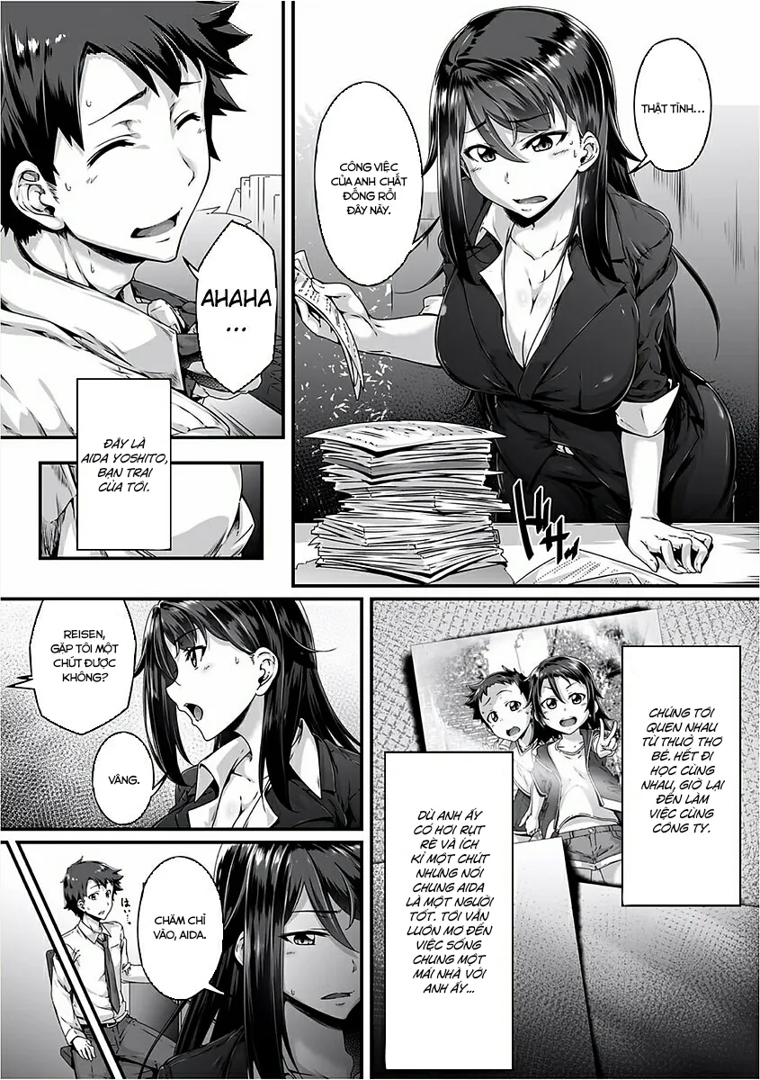 HentaiVN.net - Ảnh 4 - Choppiri Gouin na Shiawase o!! [Ever-So-Slightly Rapey Marital Bliss!!] - Oneshot