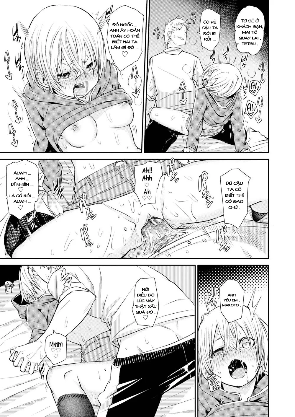 HentaiVN.net - Ảnh 18 - Faking Sleep - Oneshot