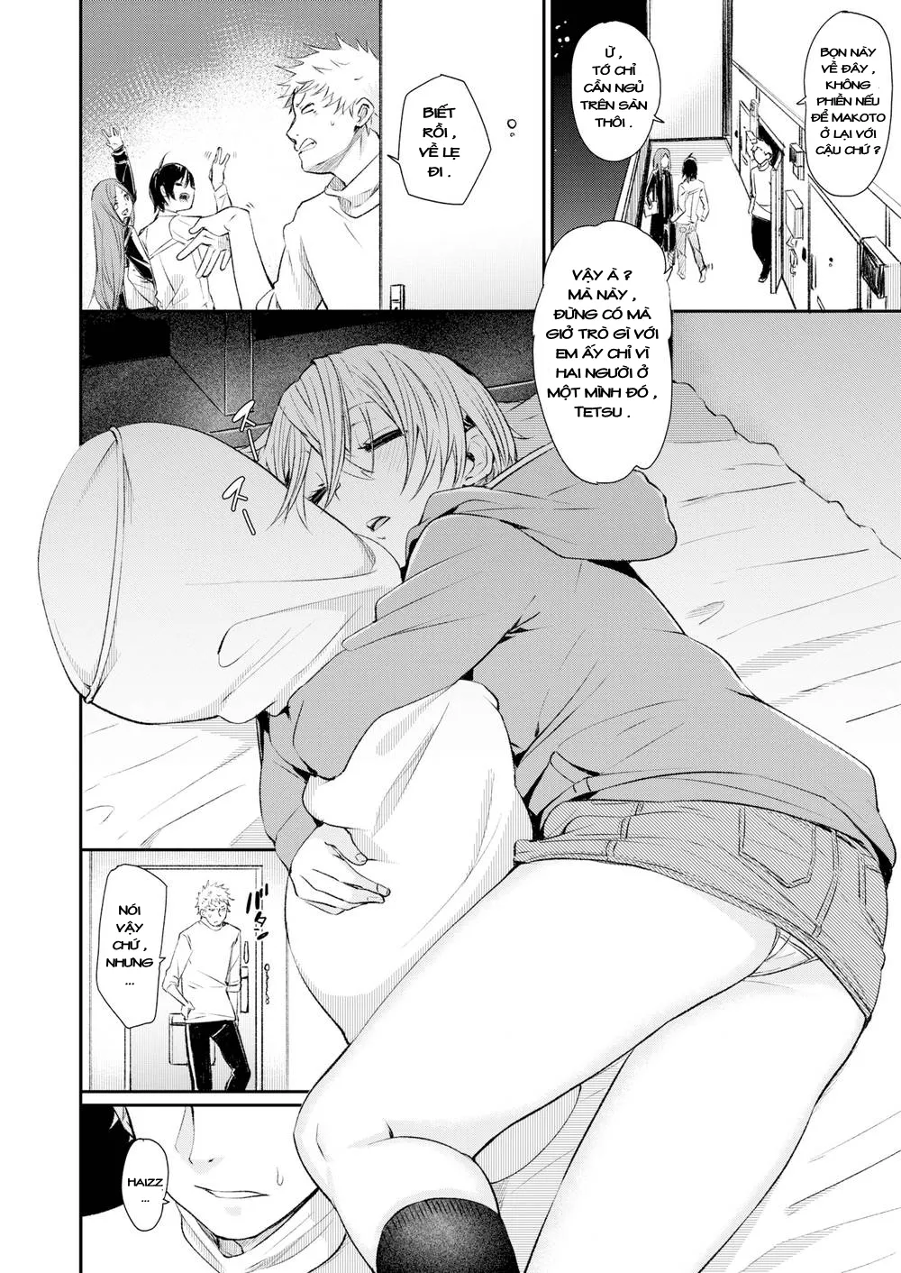 HentaiVN.net - Ảnh 5 - Faking Sleep - Oneshot