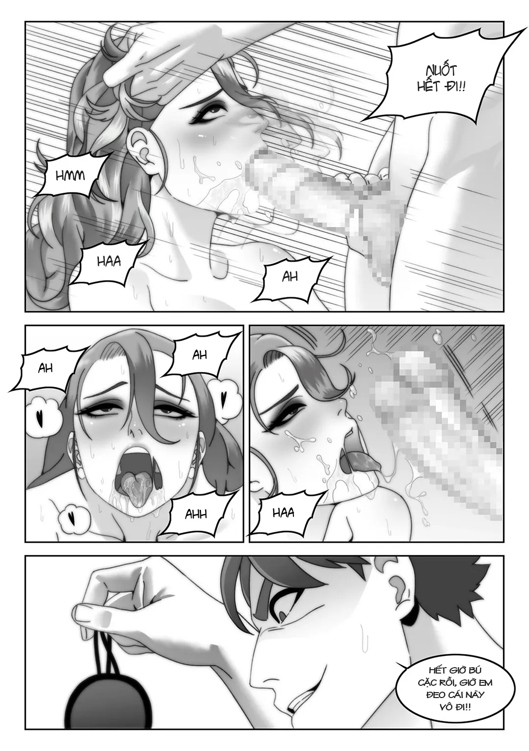 HentaiVN.net - Ảnh 15 - Quà sinh nhật cho vợ [Wife's birthday gift] - Chap 1