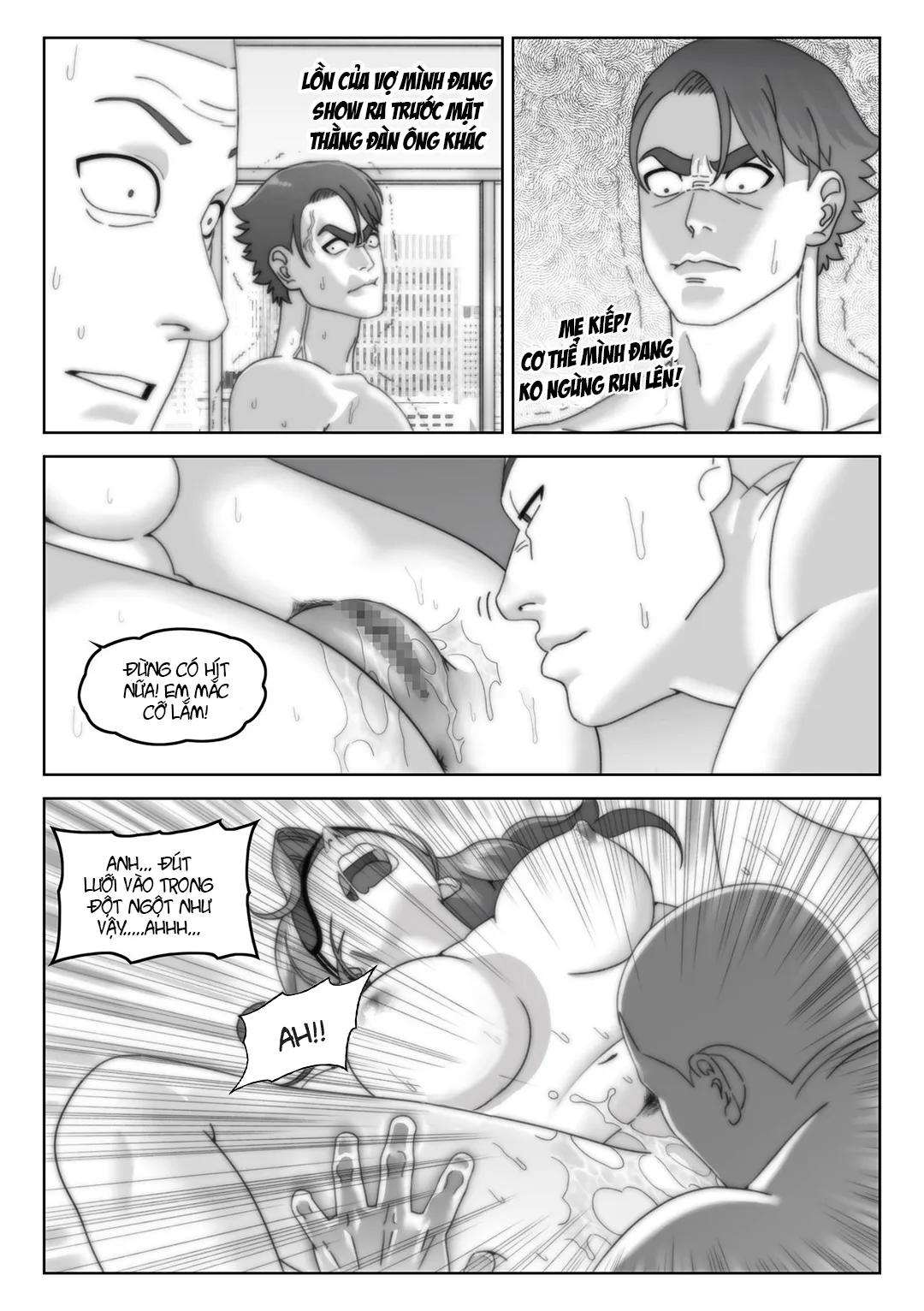 HentaiVN.net - Ảnh 19 - Quà sinh nhật cho vợ [Wife's birthday gift] - Chap 1