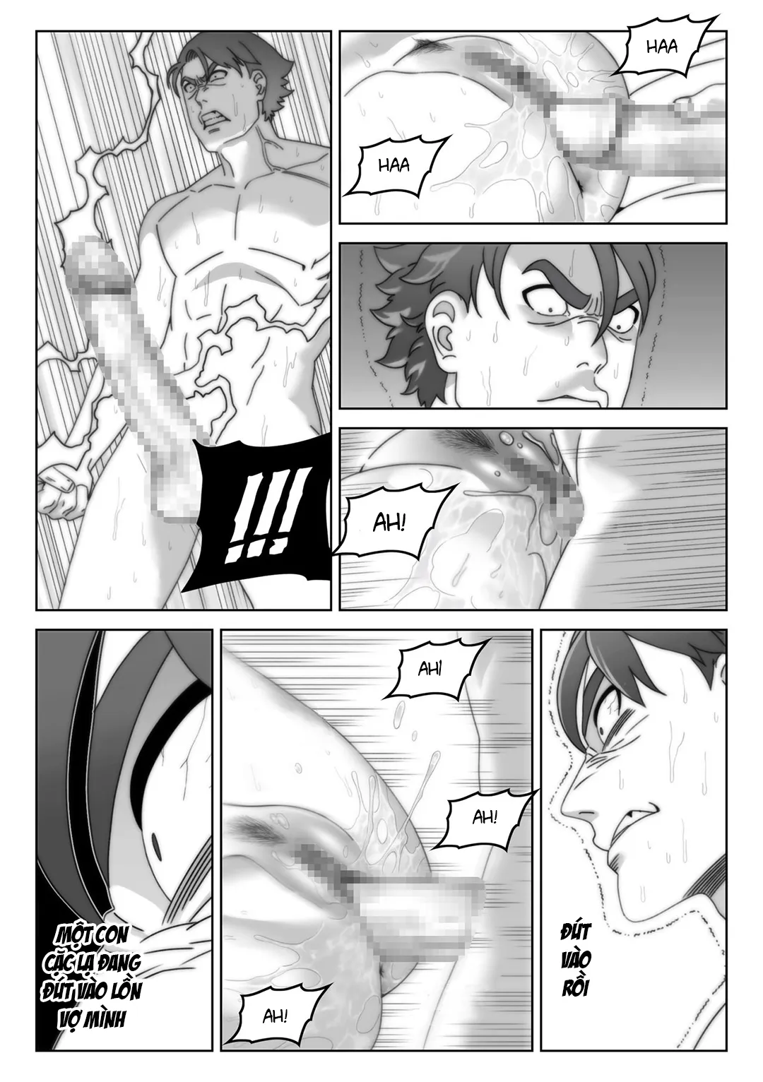 HentaiVN.net - Ảnh 21 - Quà sinh nhật cho vợ [Wife's birthday gift] - Chap 1