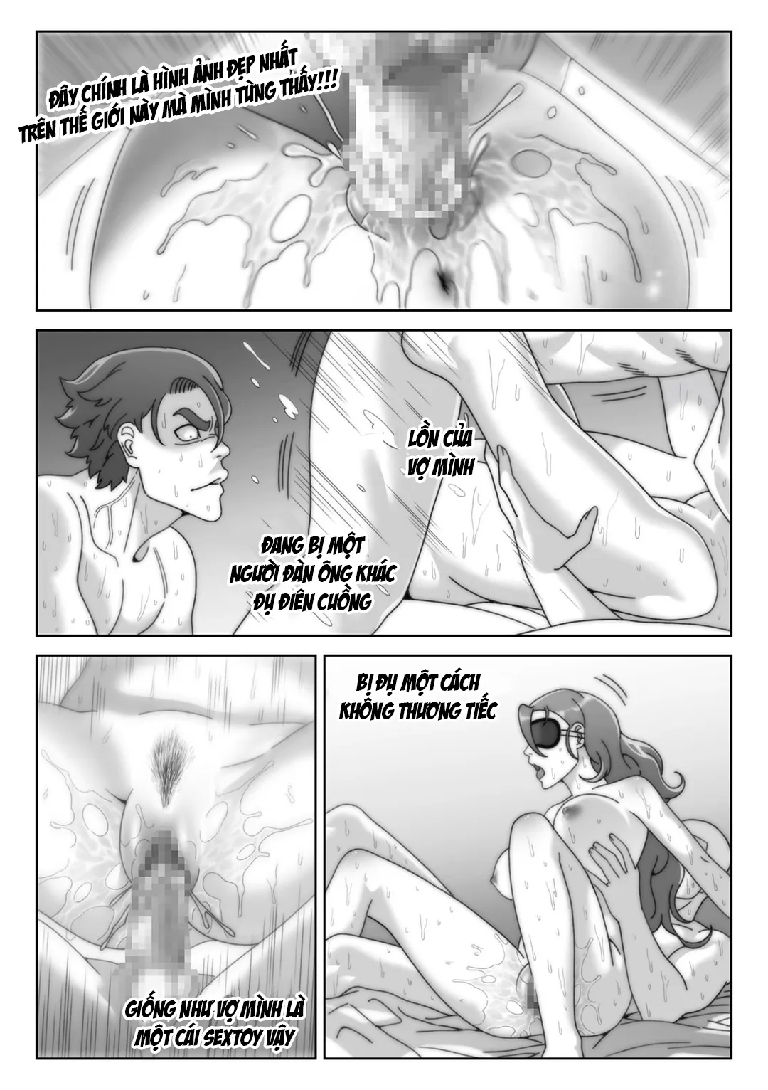 HentaiVN.net - Ảnh 24 - Quà sinh nhật cho vợ [Wife's birthday gift] - Chap 1