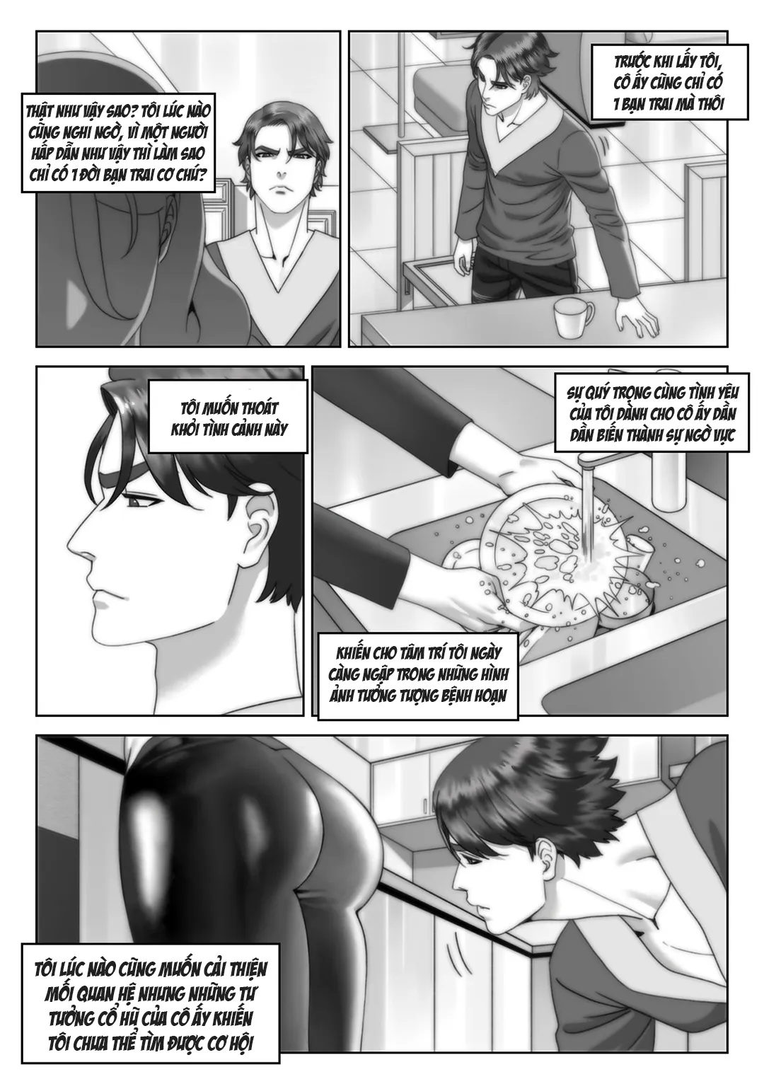 HentaiVN.net - Ảnh 4 - Quà sinh nhật cho vợ [Wife's birthday gift] - Chap 1