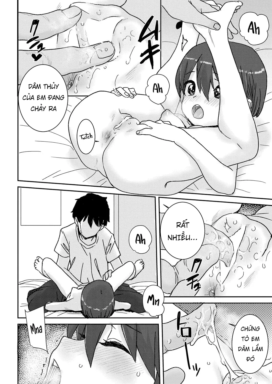 HentaiVN.net - Ảnh 13 - Hai nhỏ em gái nhà bên [Osakan Shimai Zenpen; The Two Sisters] - Part 1