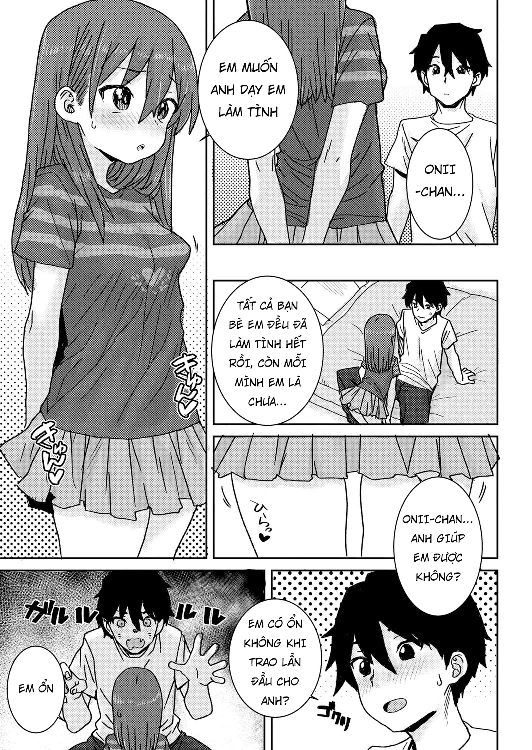 HentaiVN.net - Ảnh 6 - Hai nhỏ em gái nhà bên [Osakan Shimai Zenpen; The Two Sisters] - Part 1