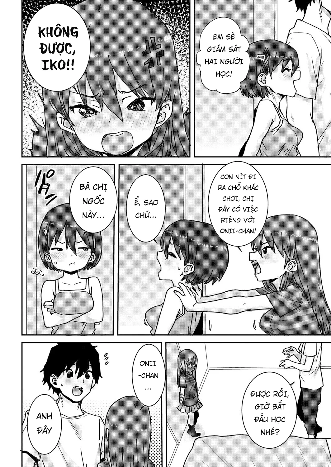 HentaiVN.net - Ảnh 5 - Hai nhỏ em gái nhà bên [Osakan Shimai Zenpen; The Two Sisters] - Phần 1
