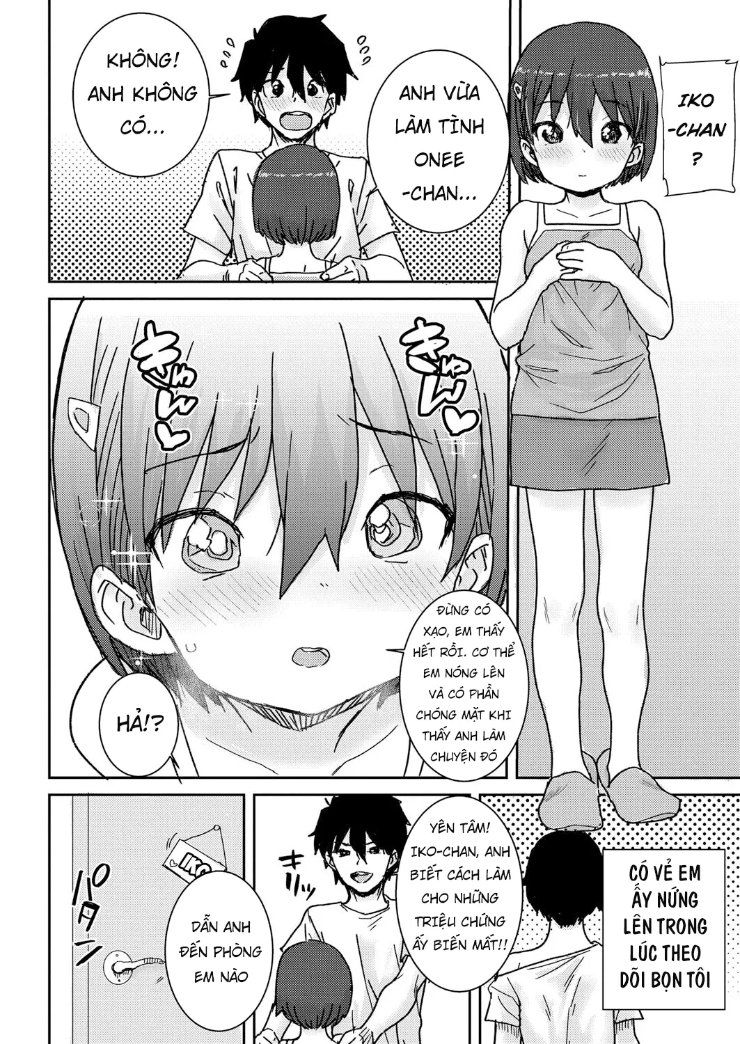 HentaiVN.net - Ảnh 9 - Hai nhỏ em gái nhà bên [Osakan Shimai Zenpen; The Two Sisters] - Phần 1