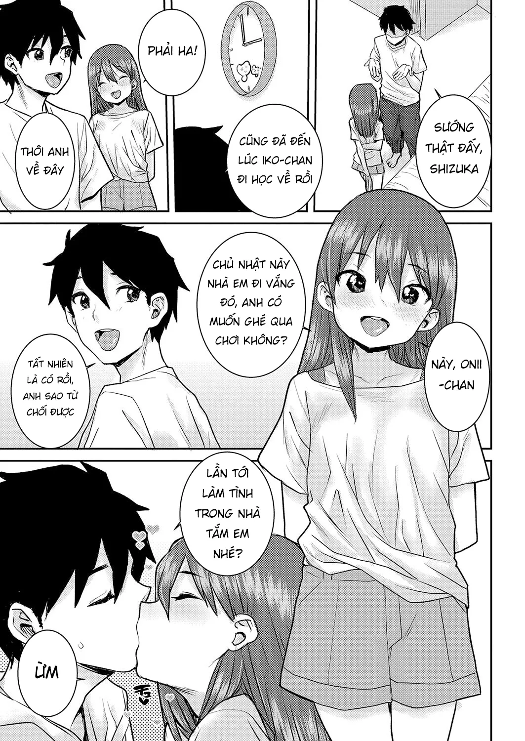 HentaiVN.net - Ảnh 4 - Hai nhỏ em gái nhà bên [Osakan Shimai Zenpen; The Two Sisters] - Phần 2