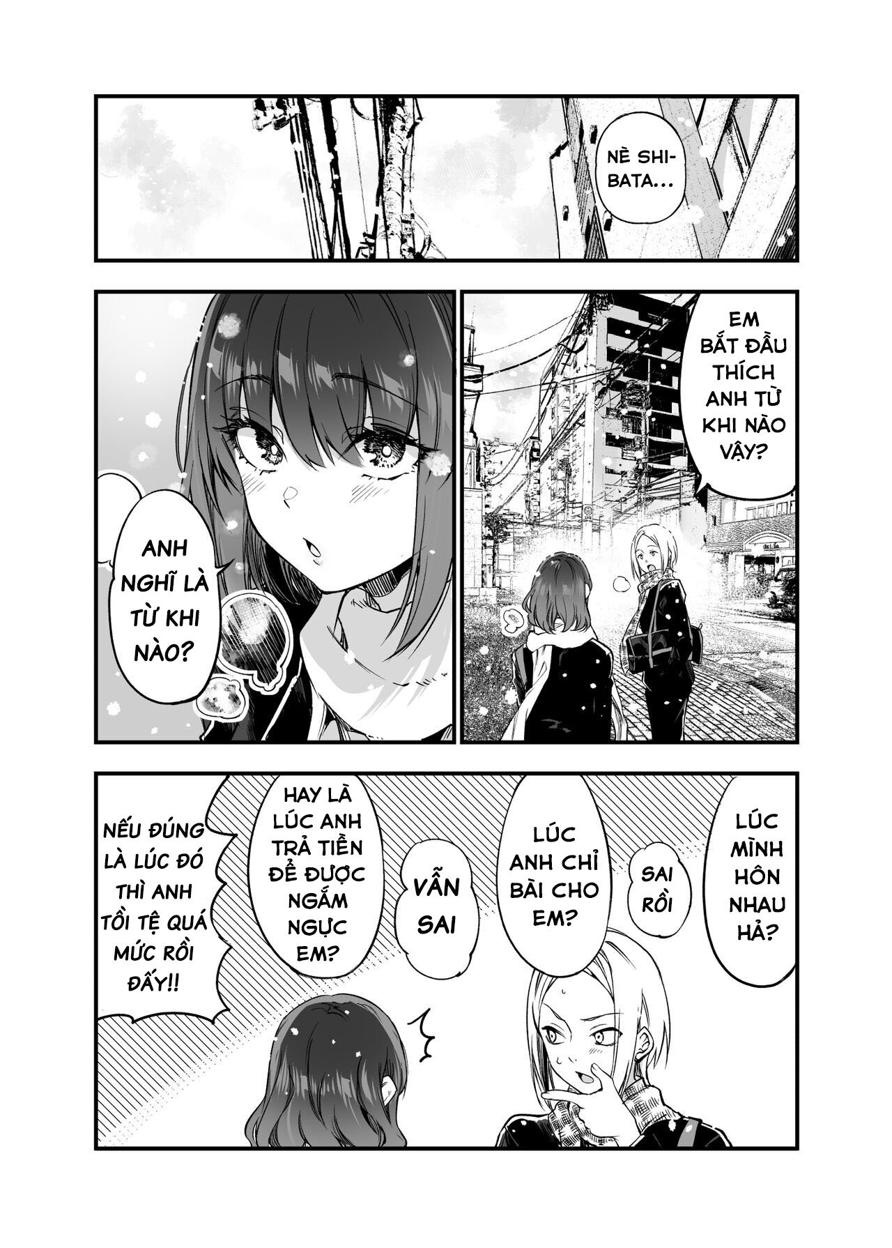 HentaiVN.net - Ảnh 56 - Shibata-san to no Kakehiki - Ngọt như Ngọt Band