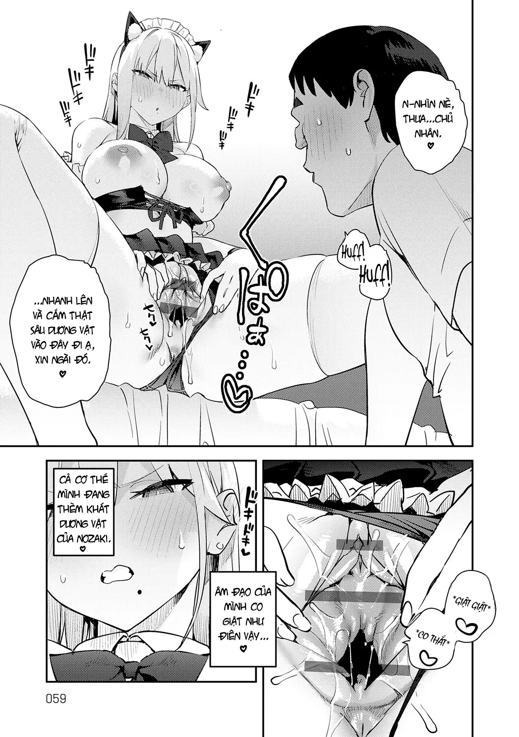 HentaiVN.net - Ảnh 23 - Người đẹp và Quái vật P4 (version cô nàng Gyaru và anh chàng Otaku đáng ghê tởm) - Oneshot (Chương 4)