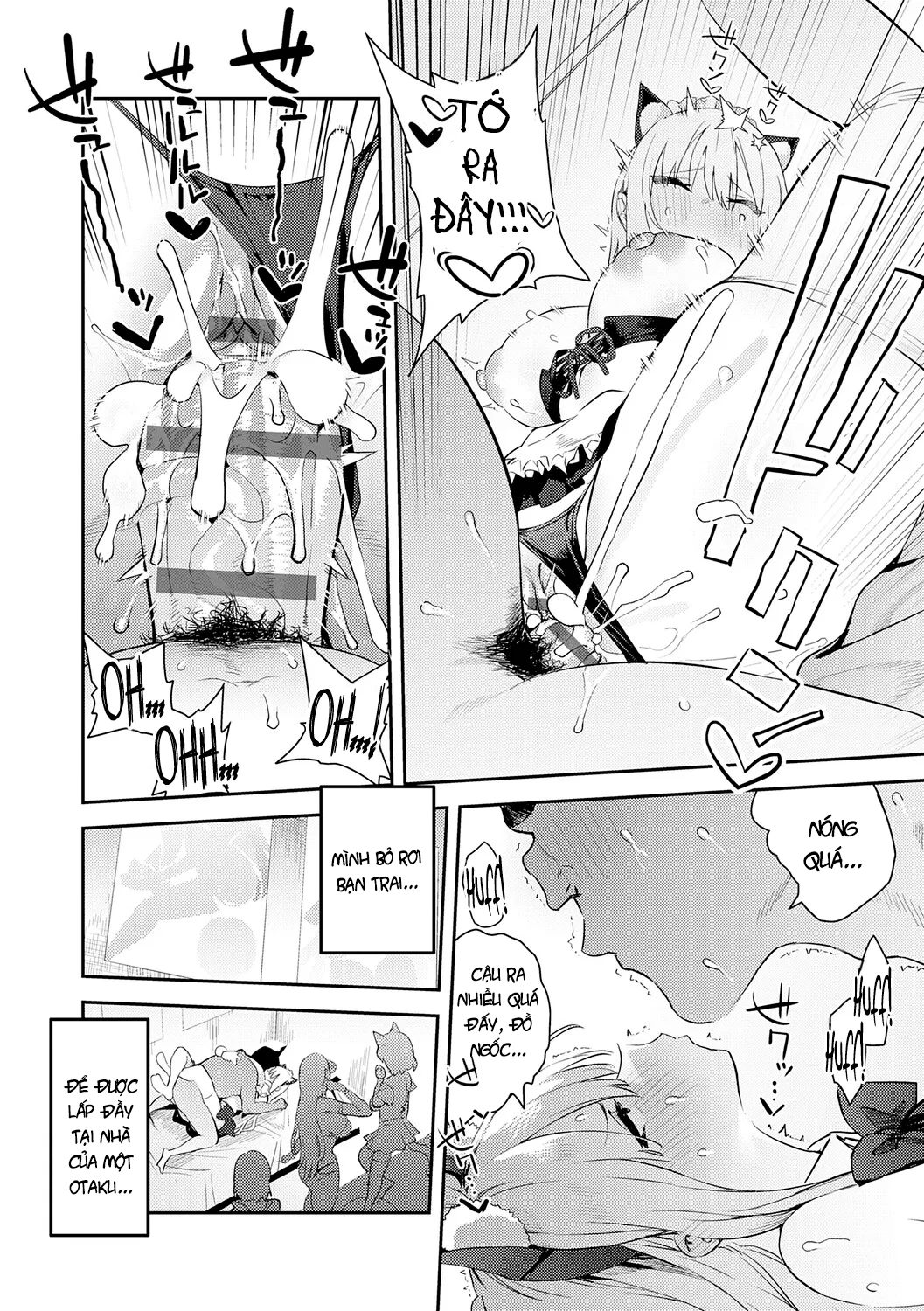 HentaiVN.net - Ảnh 29 - Người đẹp và Quái vật P4 - Chap 4