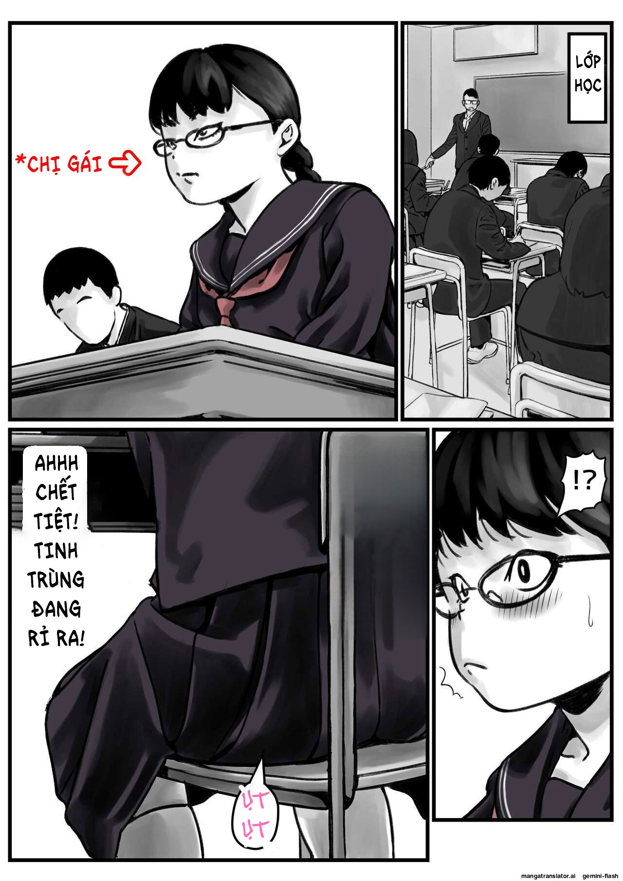 HentaiVN.net - Ảnh 15 - Làm tình với chị gái hàng ngày - Chap 1