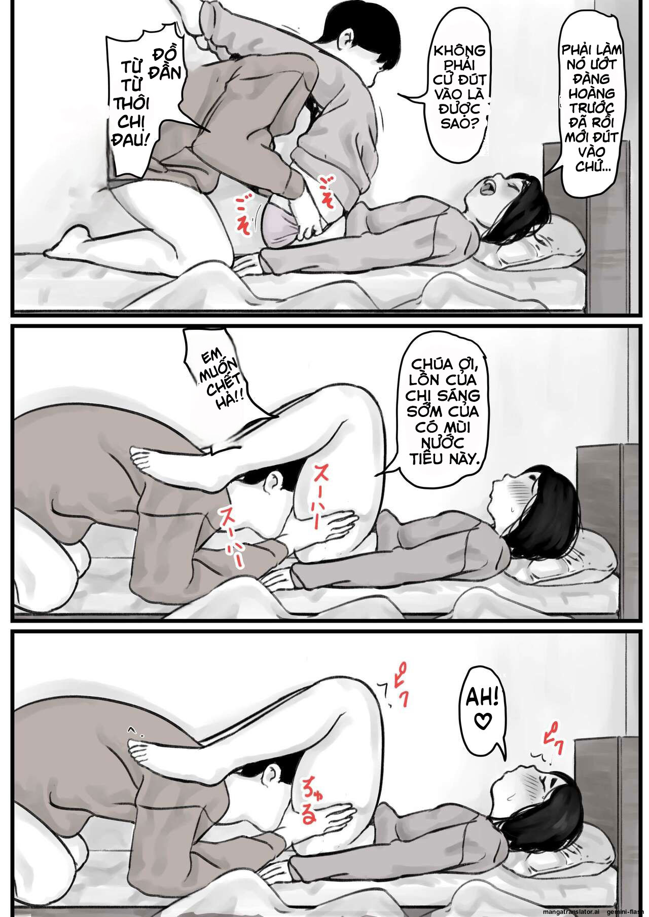 HentaiVN.net - Ảnh 3 - Làm tình với chị gái hàng ngày - Chap 1