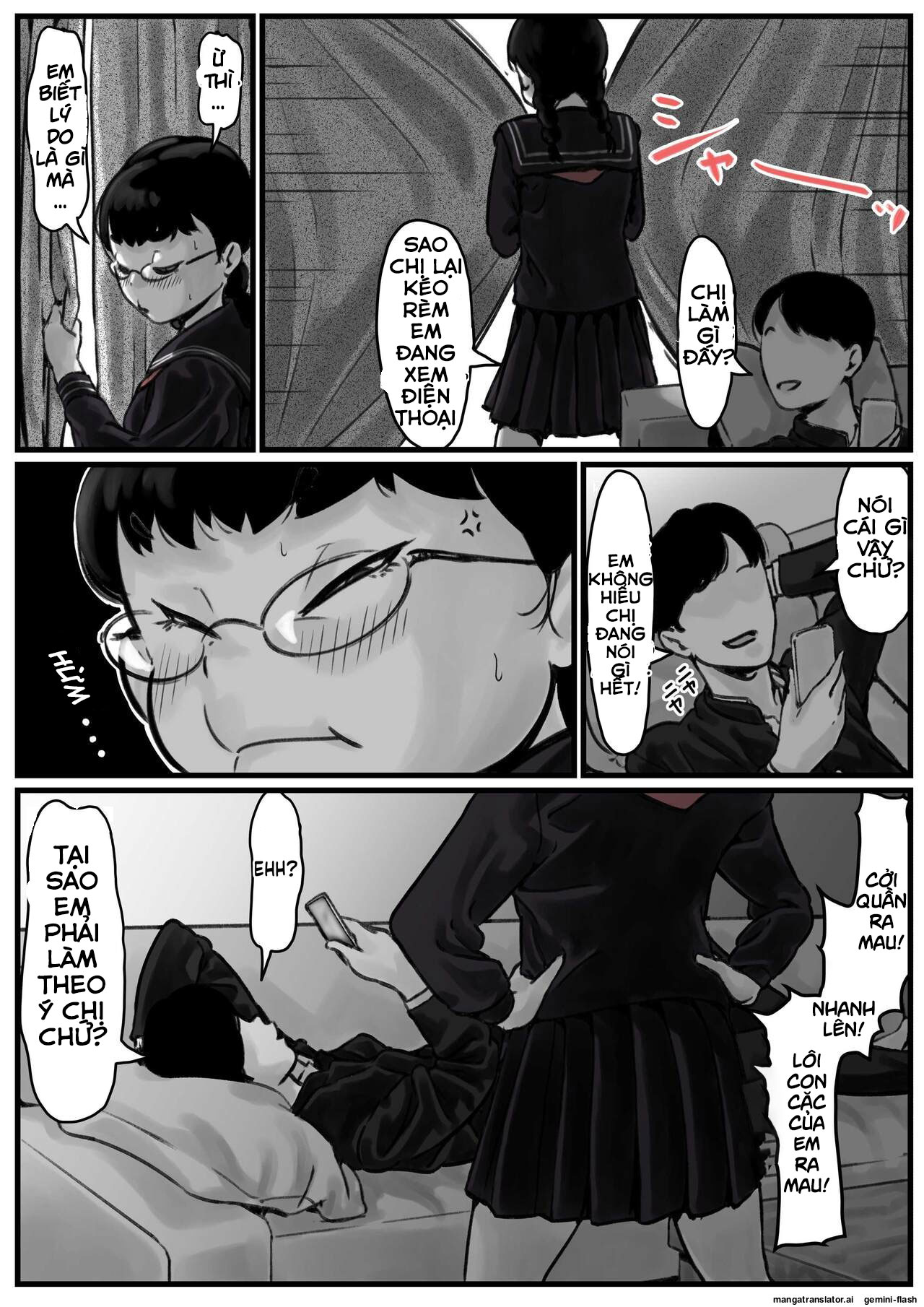 HentaiVN.net - Ảnh 21 - Làm tình với chị gái hàng ngày - Chap 1